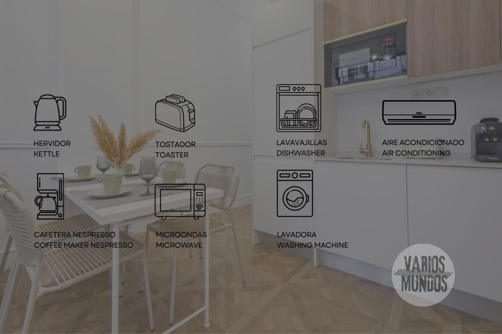 Appartement Confort Y Cultura Para 10, En El Vibrante Lavapies